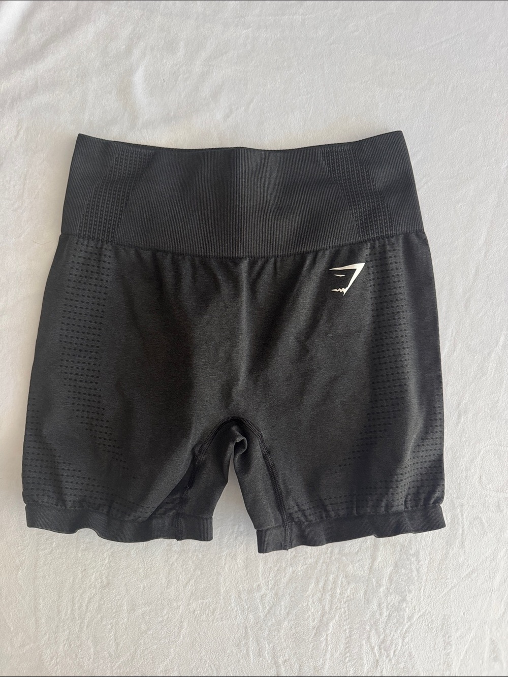 Gymshark Black Seamless High-Rise Bike Shorts